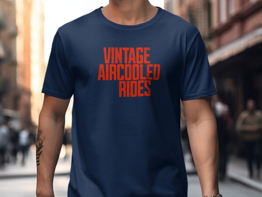 Vintage Aircooled Rides Graphic Tee product type