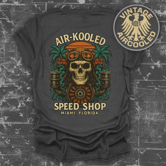 Air-Kooled Speed Shop Vintage Rides Graphic Tee product