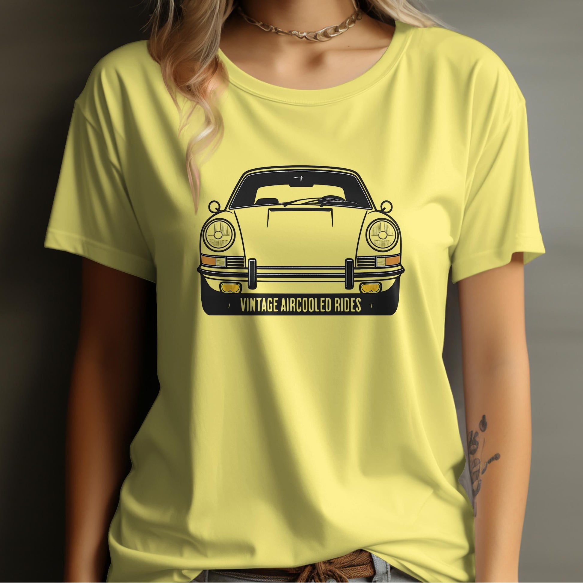 Vintage Aircooled Rides Car Design T-shirt product
