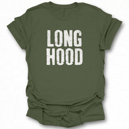 Long Hood Graphic Tee Casual Shirt for Everyday Wear