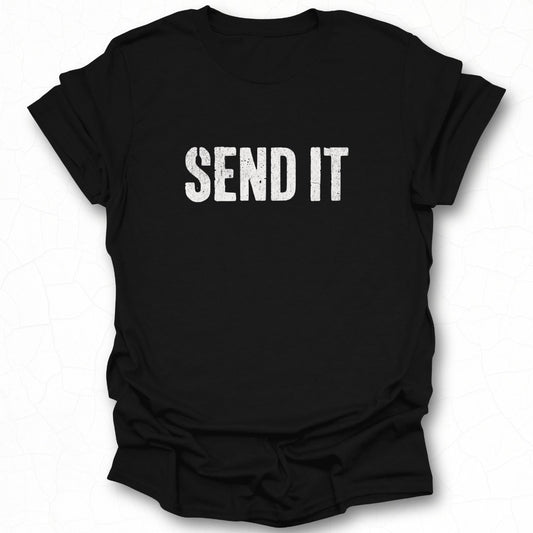 SEND IT Graphic Tee Shirt Novelty Apparel