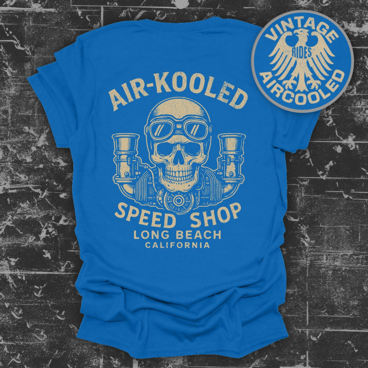 Air-Kooled Speed Shop Long Beach T-shirt