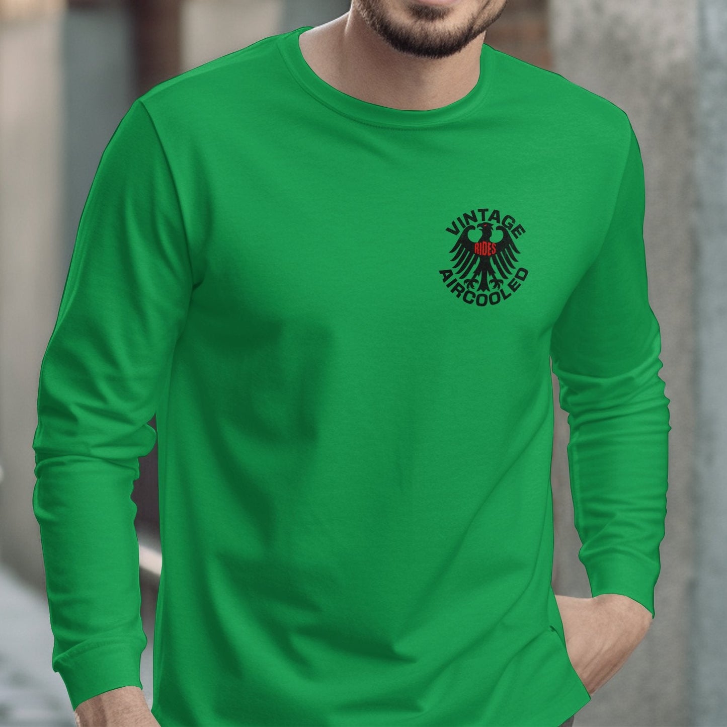Vintage Aircooled Design Long Sleeve Shirt product
