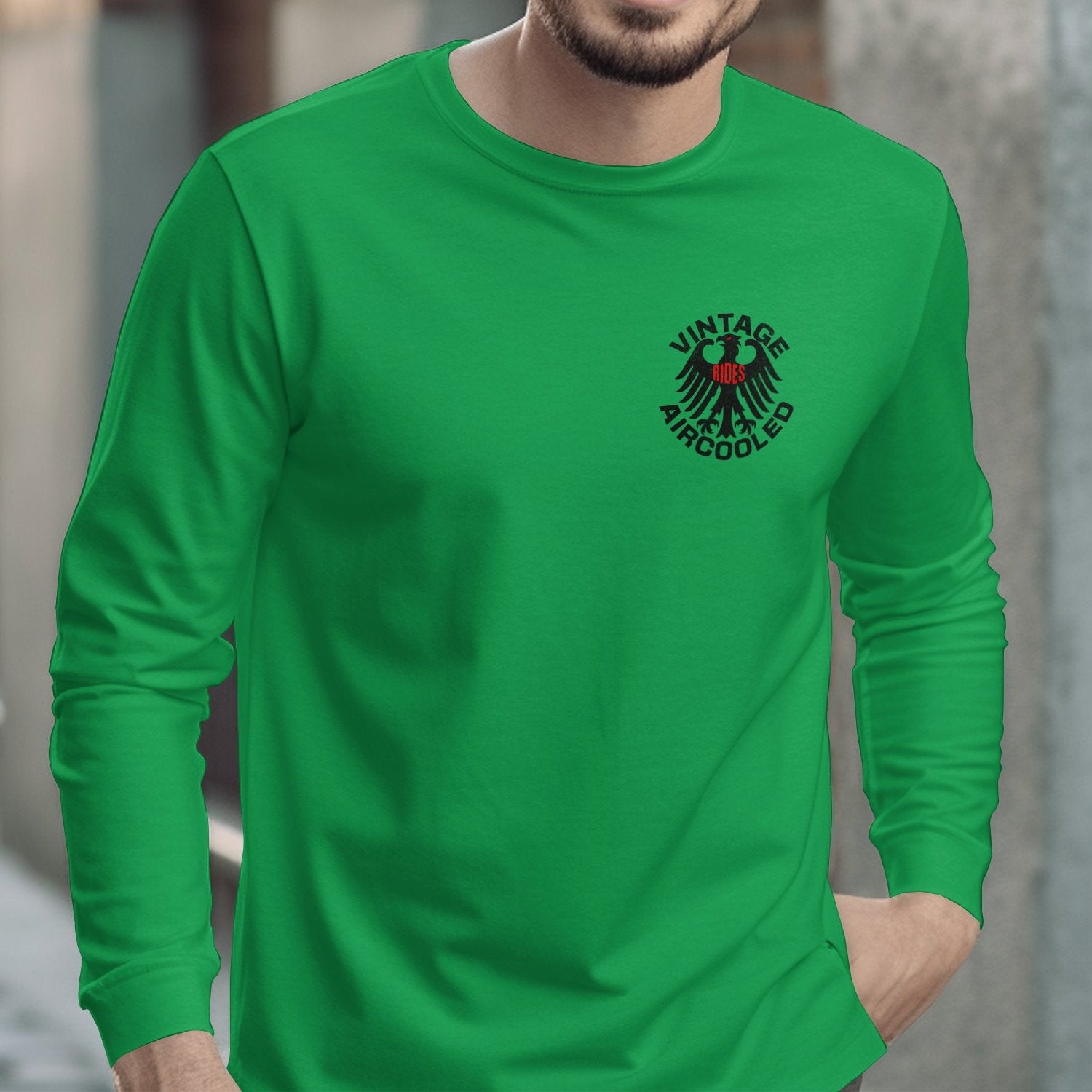 Vintage Aircooled Design Long Sleeve Shirt product