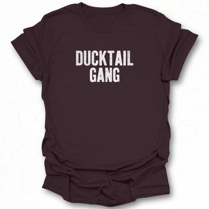 Ducktail Gang Graphic Tee Design Shirt