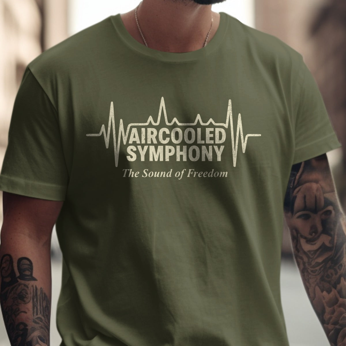 Aircooled Symphony The Sound of Freedom T-shirt