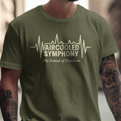 Aircooled Symphony The Sound of Freedom T-shirt