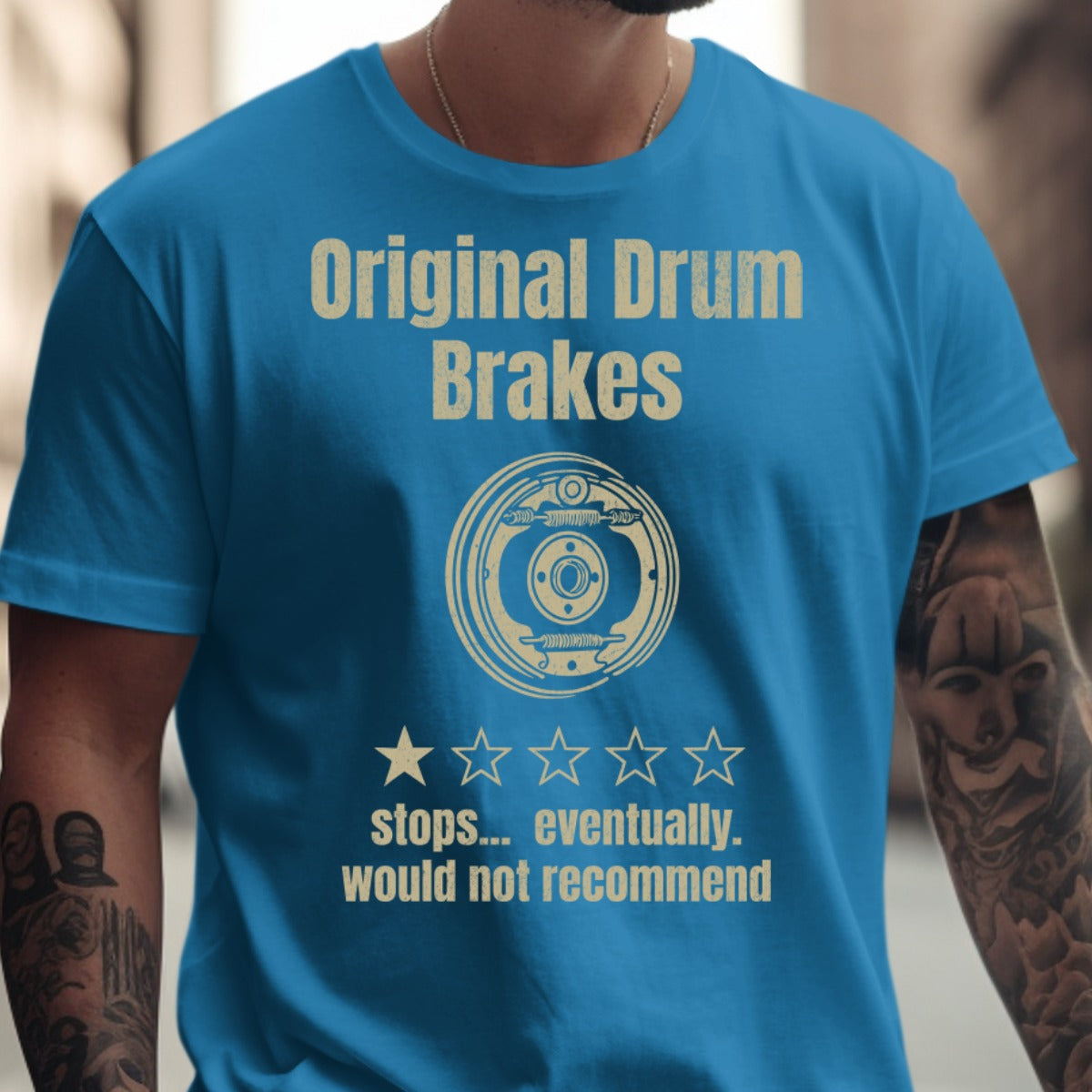 Original Drum Brakes Stops Eventually Would Not Recommend product type