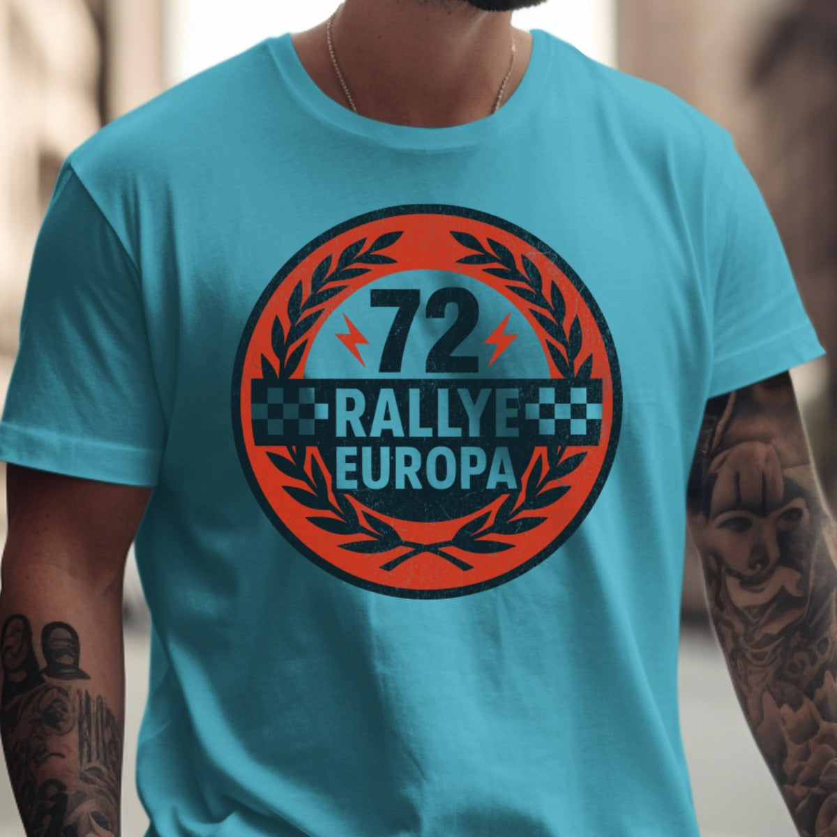 Vintage Rallye Europa 72 Graphic T-Shirt product