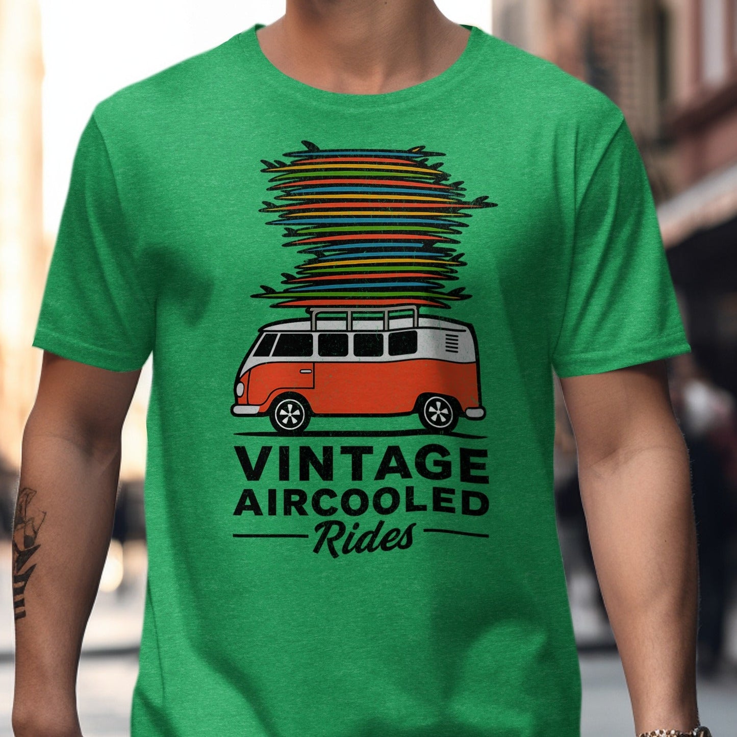 Vintage Aircooled Rides Graphic T-Shirt product