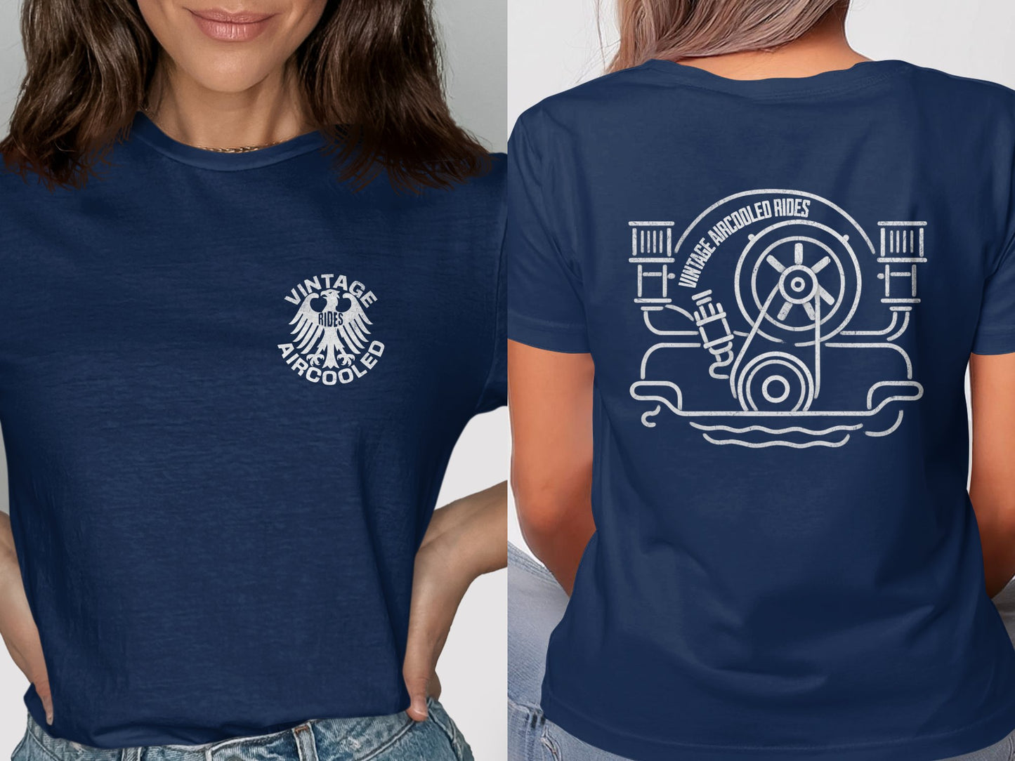 Vintage Aircooled Rides Graphic T-shirt product type