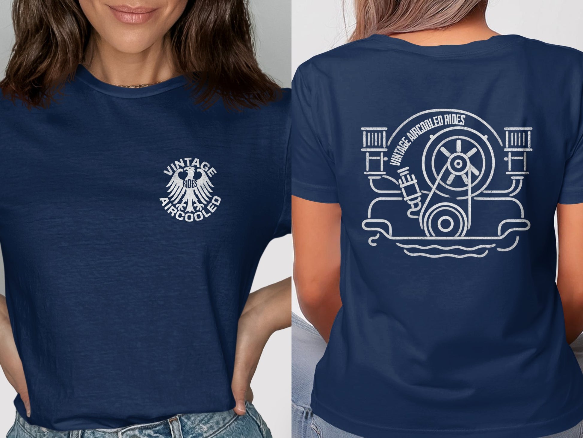 Vintage Aircooled Rides Graphic T-shirt product type