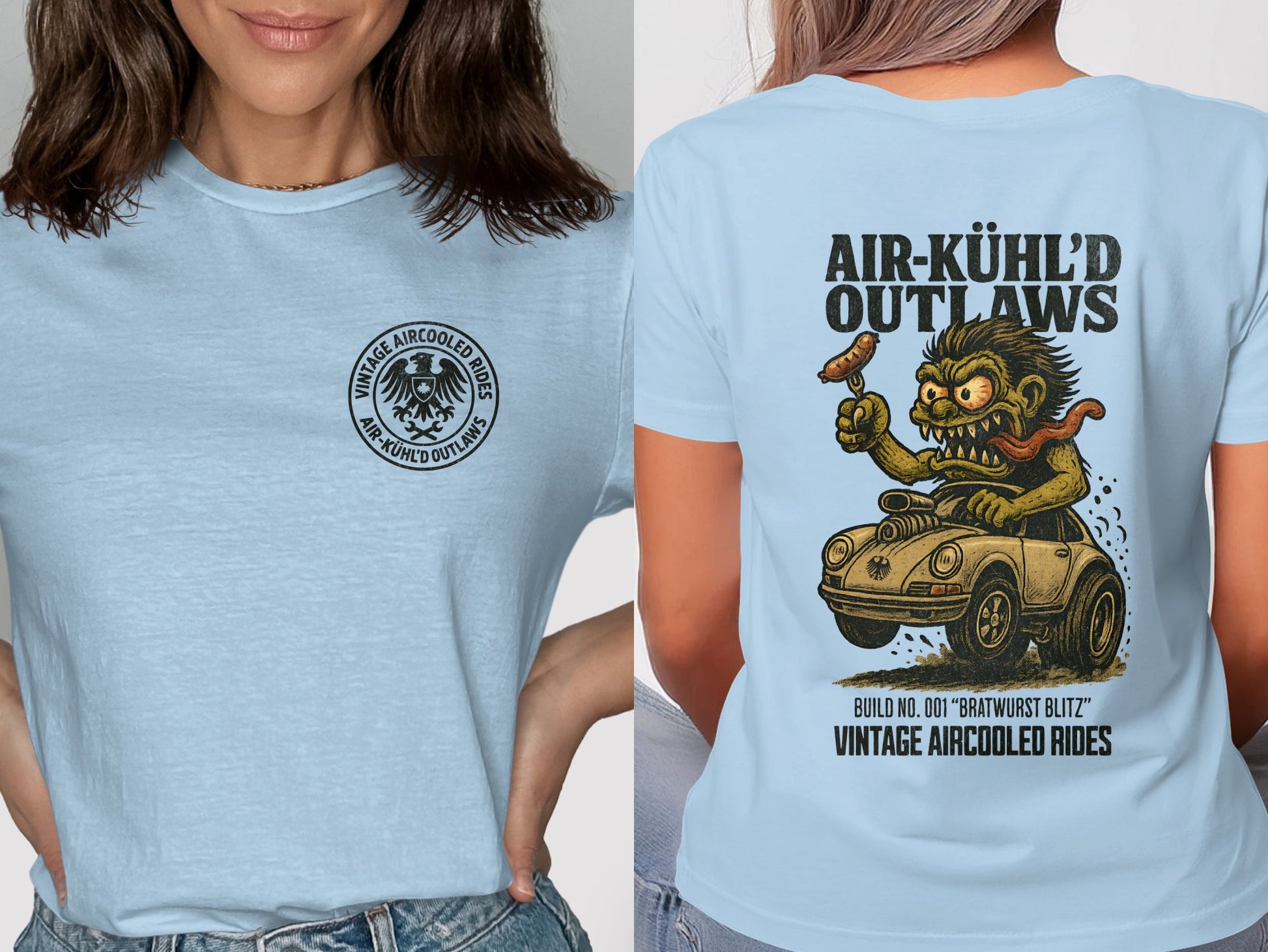 Air-Kühl'd Outlaws Vintage Riding T-shirt product