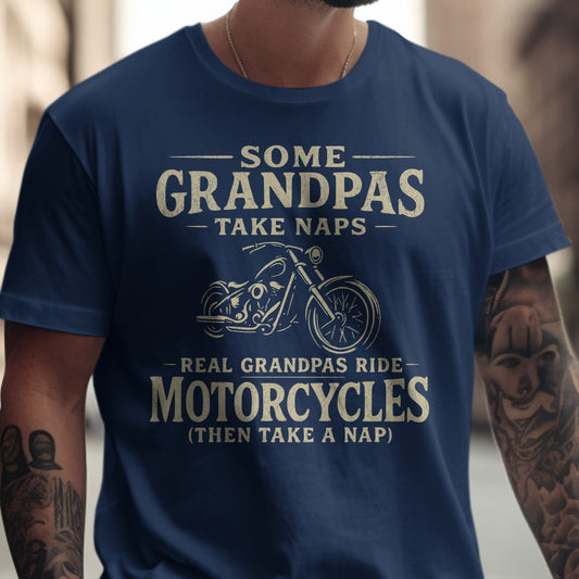 Some Grandpas Take Naps Motorcycles Product