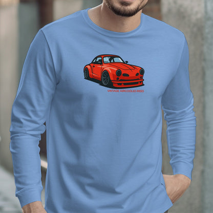 Vintage Air Cooled Rides Graphic Long Sleeve Shirt product
