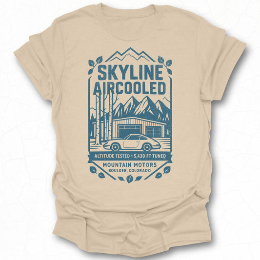 Skyline Aircooled Altitude Tested Graphic Tee