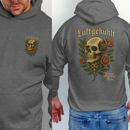 Vintage Luftgekuhlt Skull and Roses Hoodie product
