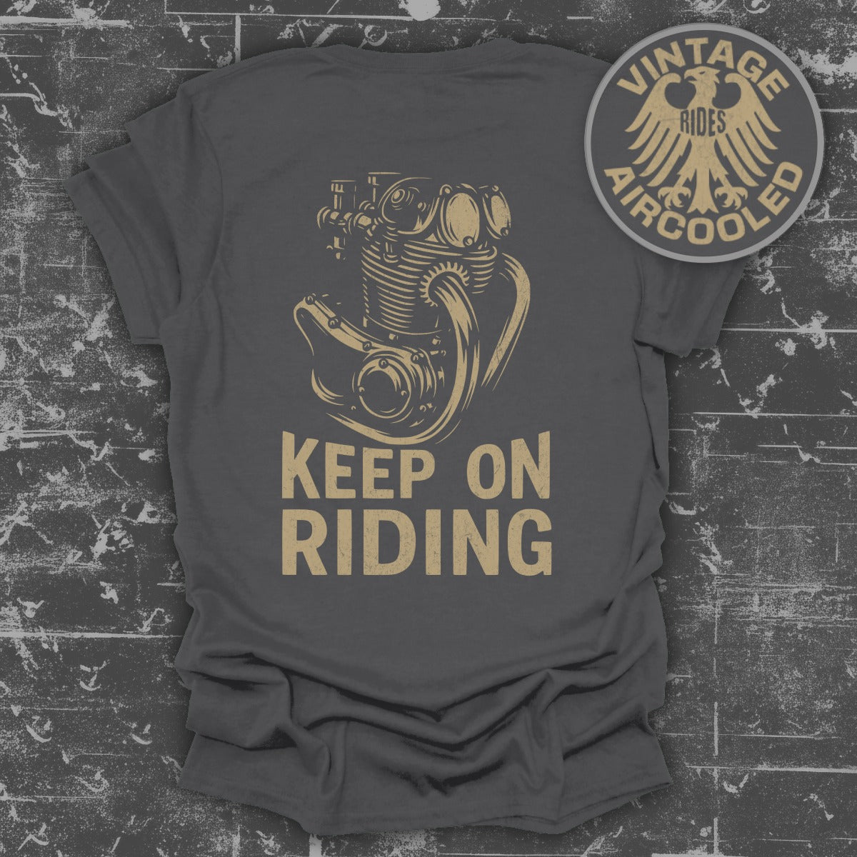 Keep On Riding Vintage Aircooled T-shirt product type