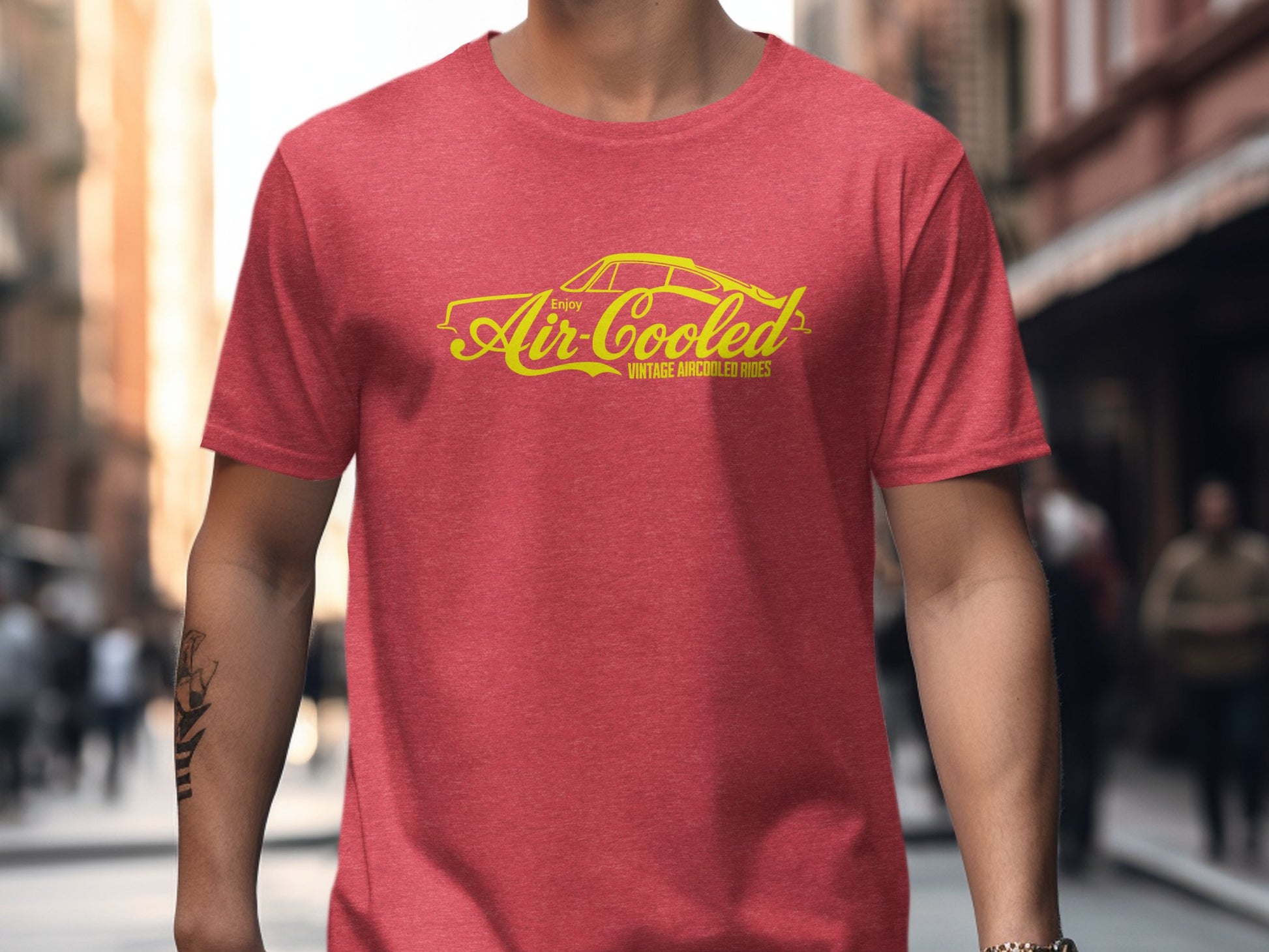 Enjoy Air Cooled Vintage Architecture Graphic product type