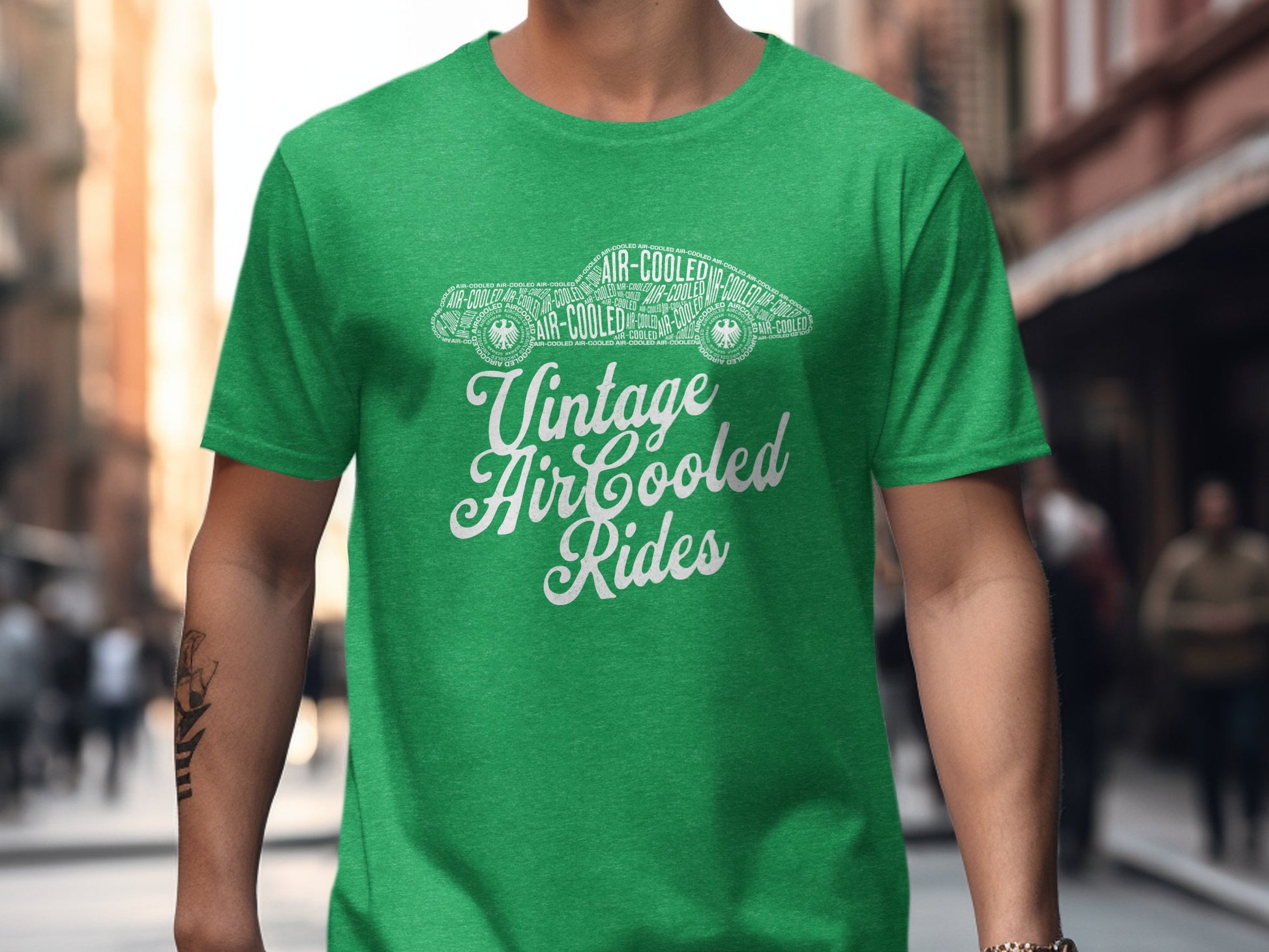 Vintage Air Cooled Rides Graphic T-Shirt product type