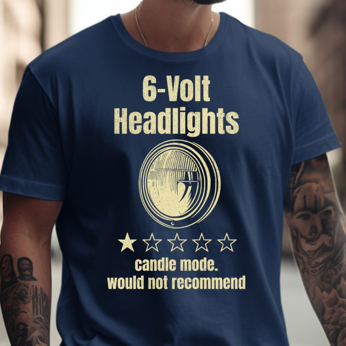 6-Volt Headlights Candle Mode Not Recommend Product