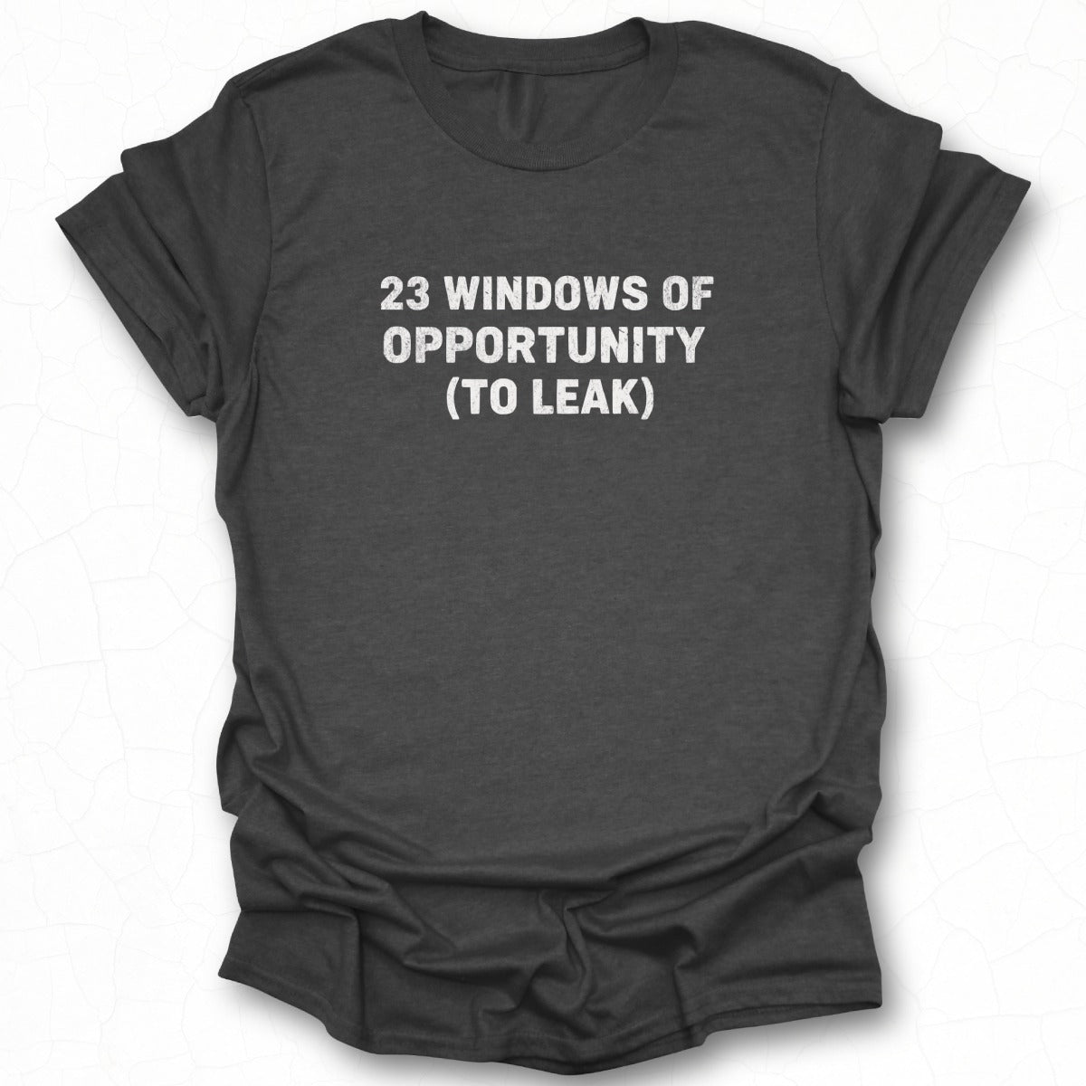 23 Windows of Opportunity To Leak T-shirt