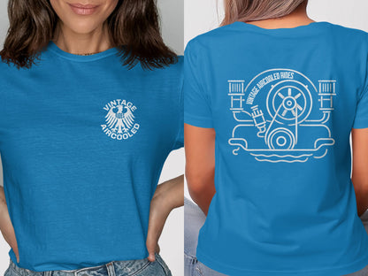 Vintage Aircooled Motor Engine Rides T-shirt product type