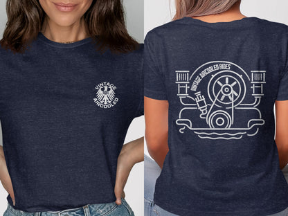 Vintage AirCooled Rides Vroom Vroom T-shirt