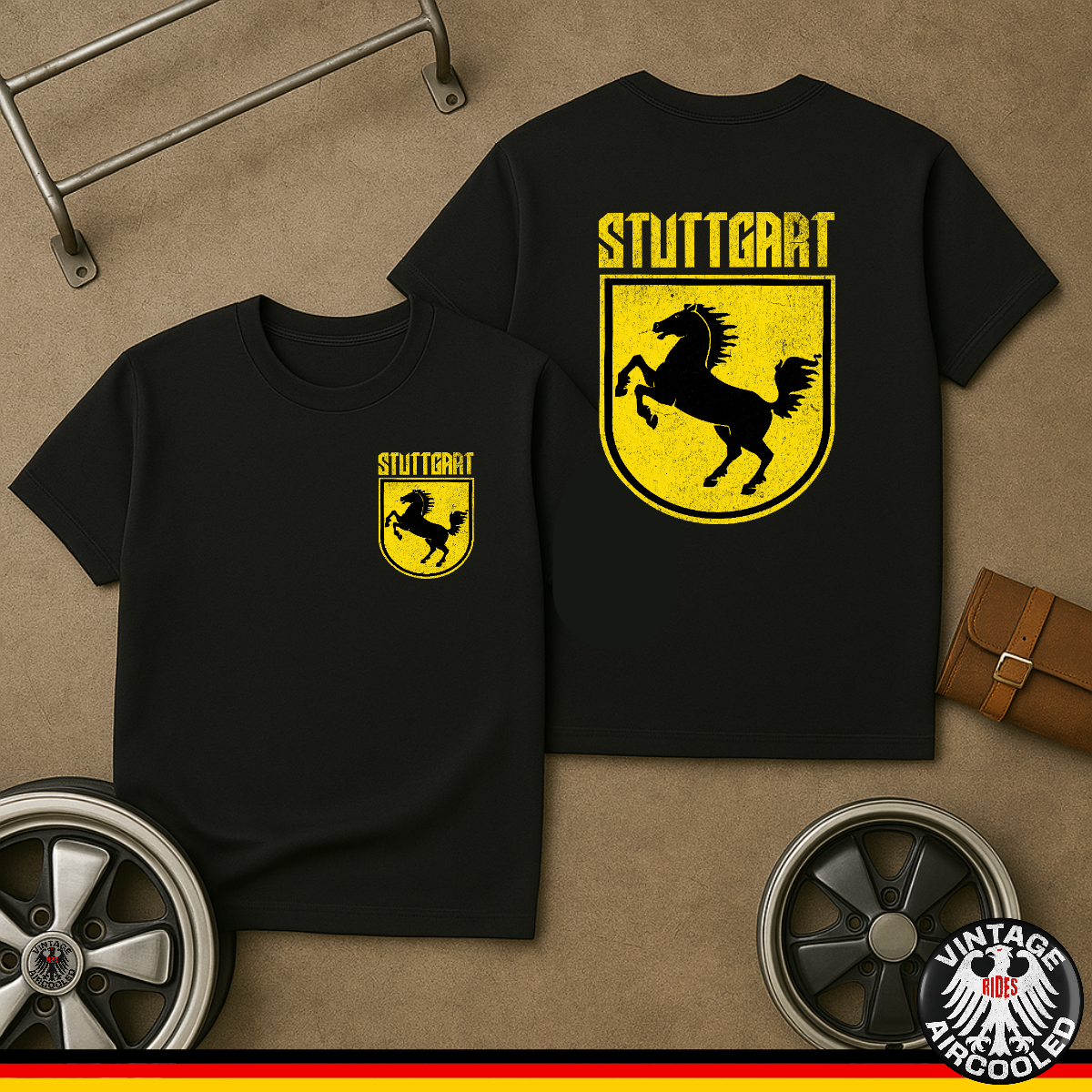 Stuttgart Horse Crest T-Shirt