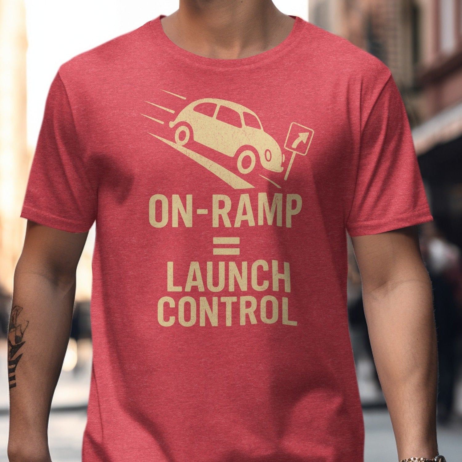 On-Ramp Equals Launch Control Graphic Tee product