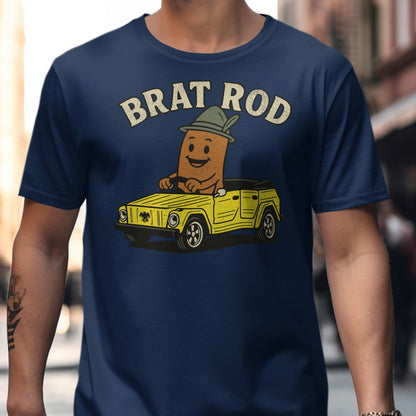 Brat Rod Graphic Tee Classic Car Design Shirt product