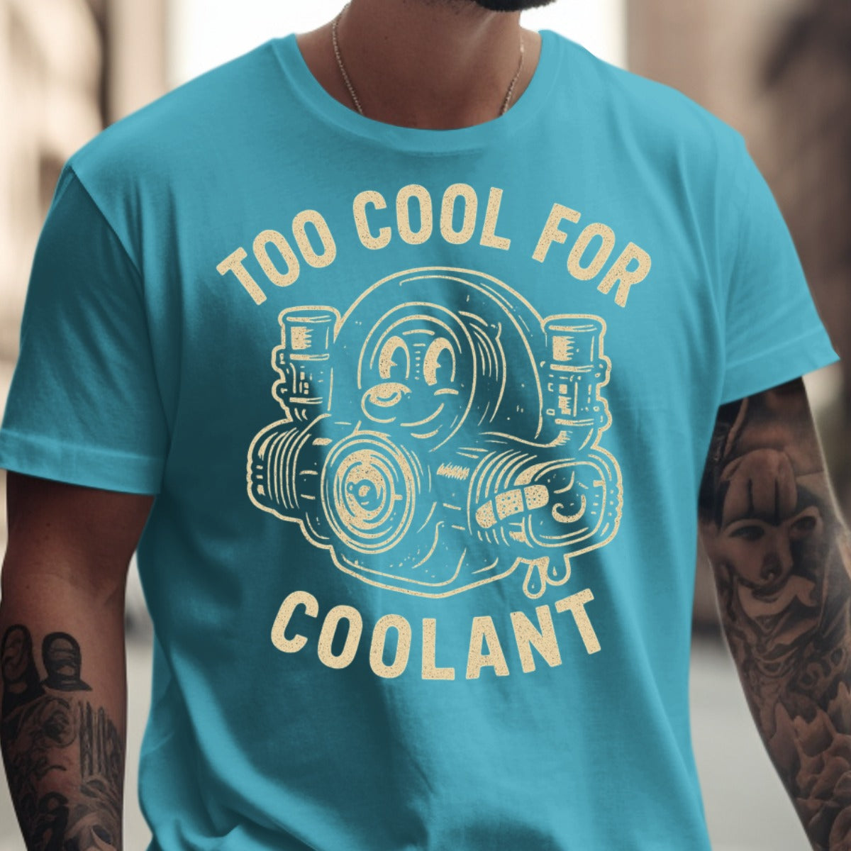 Too Cool For Coolant Graphic Casual Shirt product