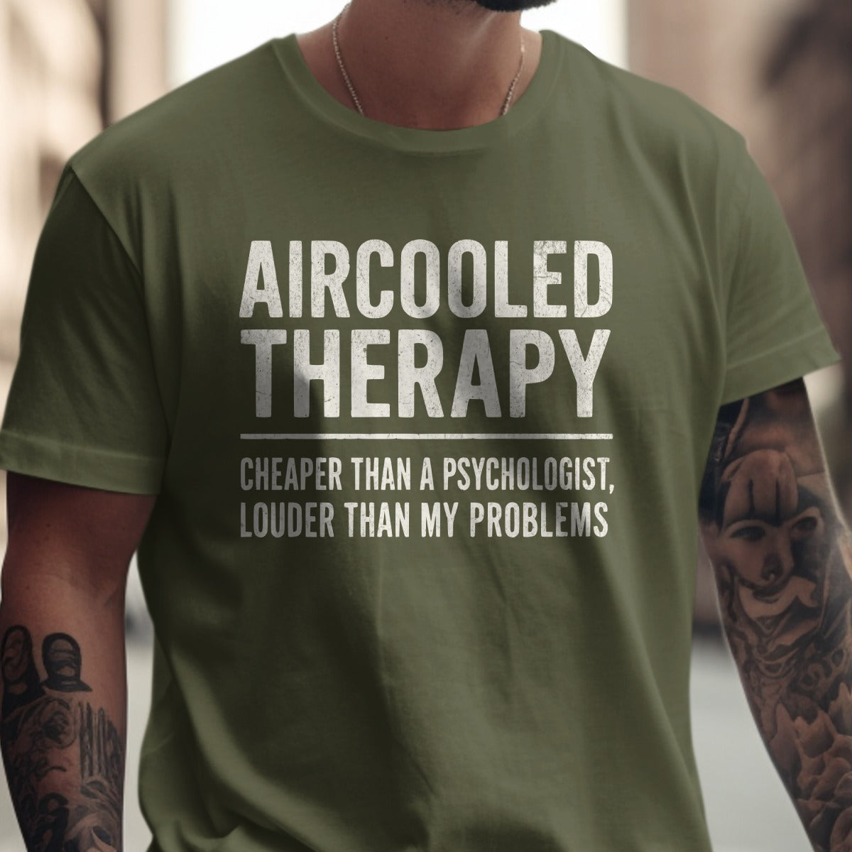Aircooled Therapy Cheaper Than a Psychologist Shirt
