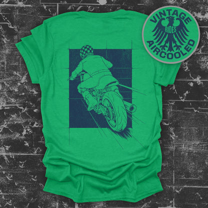 Vintage Motorcycle Rider Aircooled T-Shirt product type