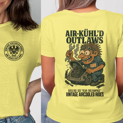 Trendy Vintage Aircooled Rides Outlaws T-shirt product type