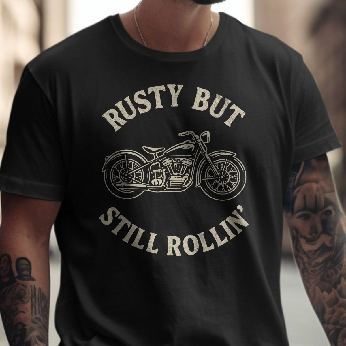 Rusty But Still Rollin' Graphic Tee Shirt product type