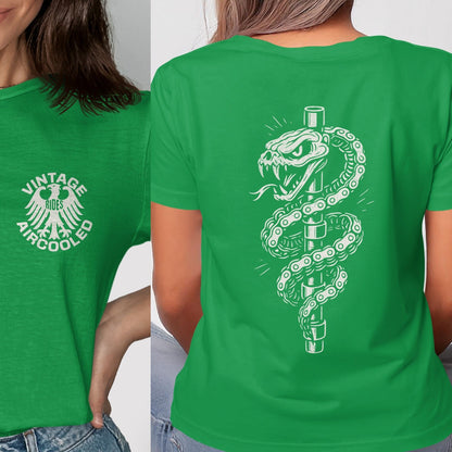 Vintage Aircooled Snake Graphic Print T-shirt product type