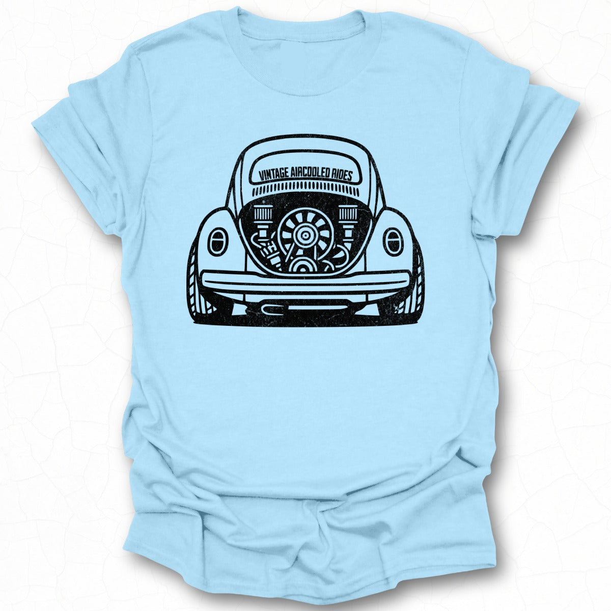 Vintage Aircooled Rides Graphic Tee Shirt