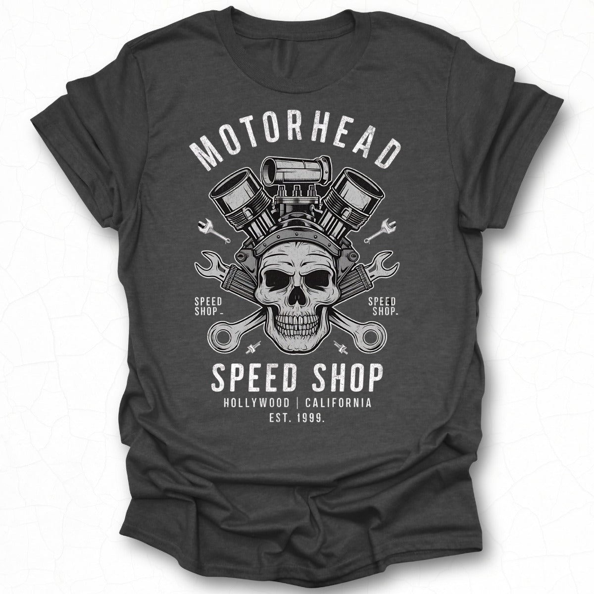 Motorhead Speed Shop Skull Graphic T-Shirt