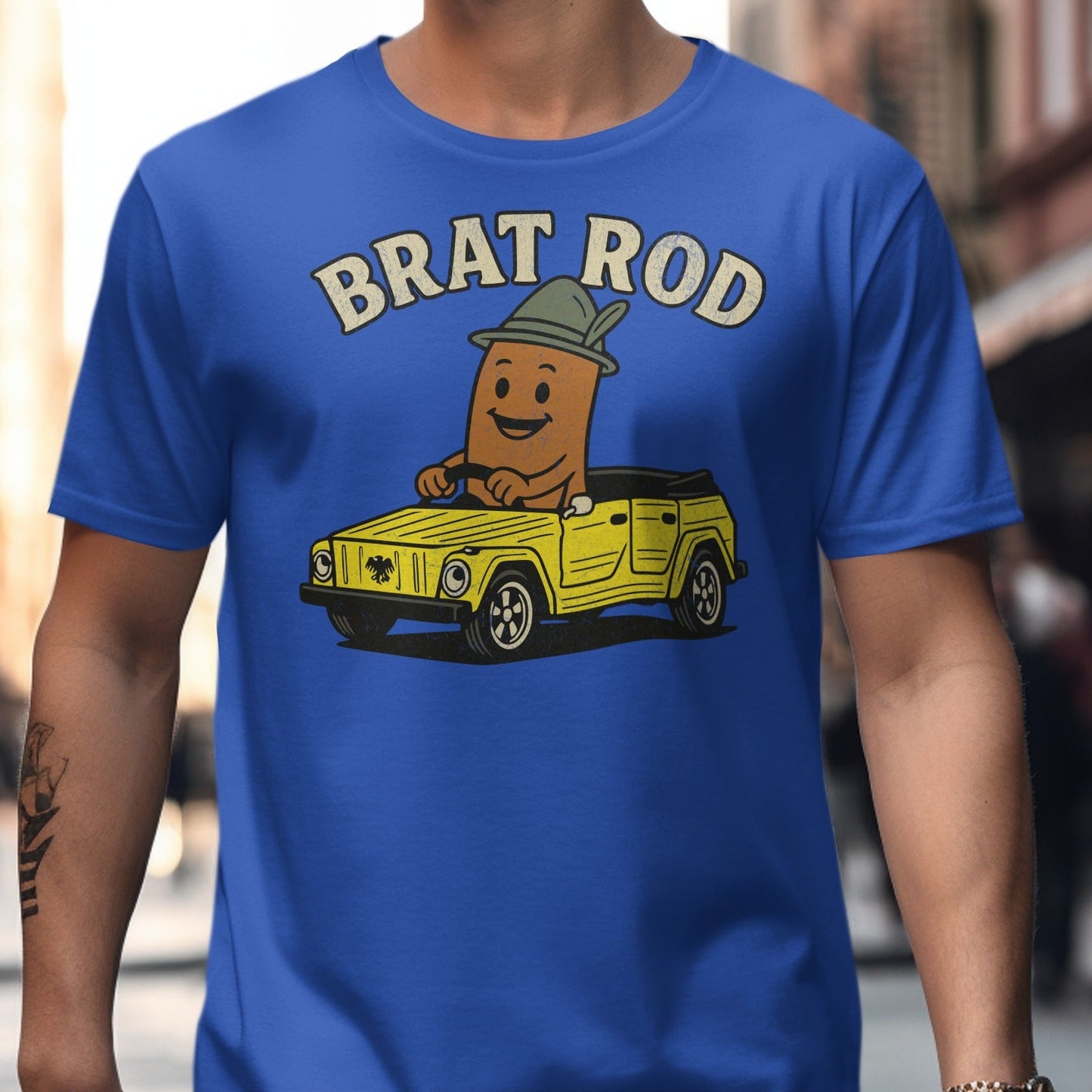 Brat Rod Graphic Tee Illustrated T Shirt product
