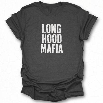Long Hood Mafia Bold Text T-shirt