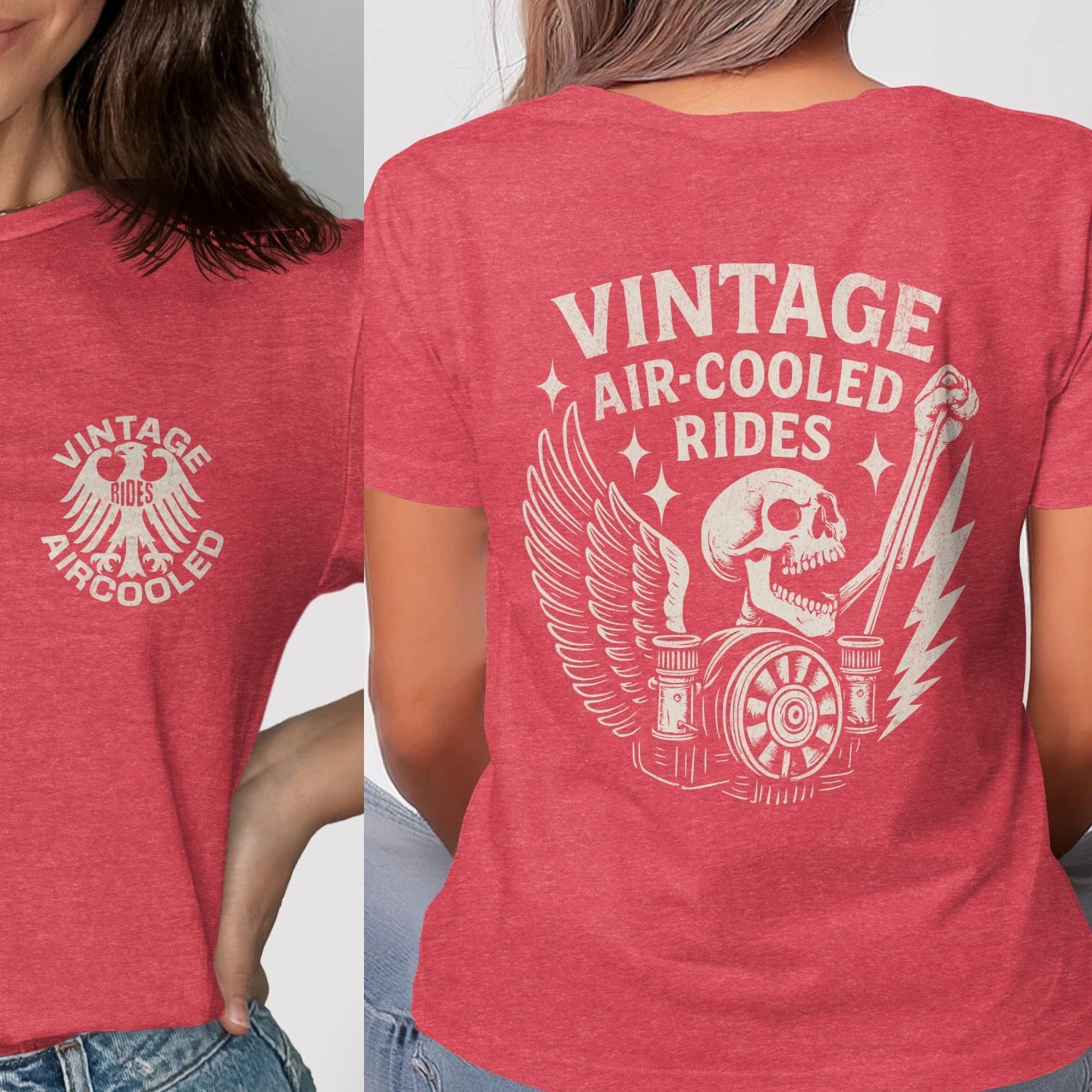 Vintage Air-Cooled Rides Graphic Tee product