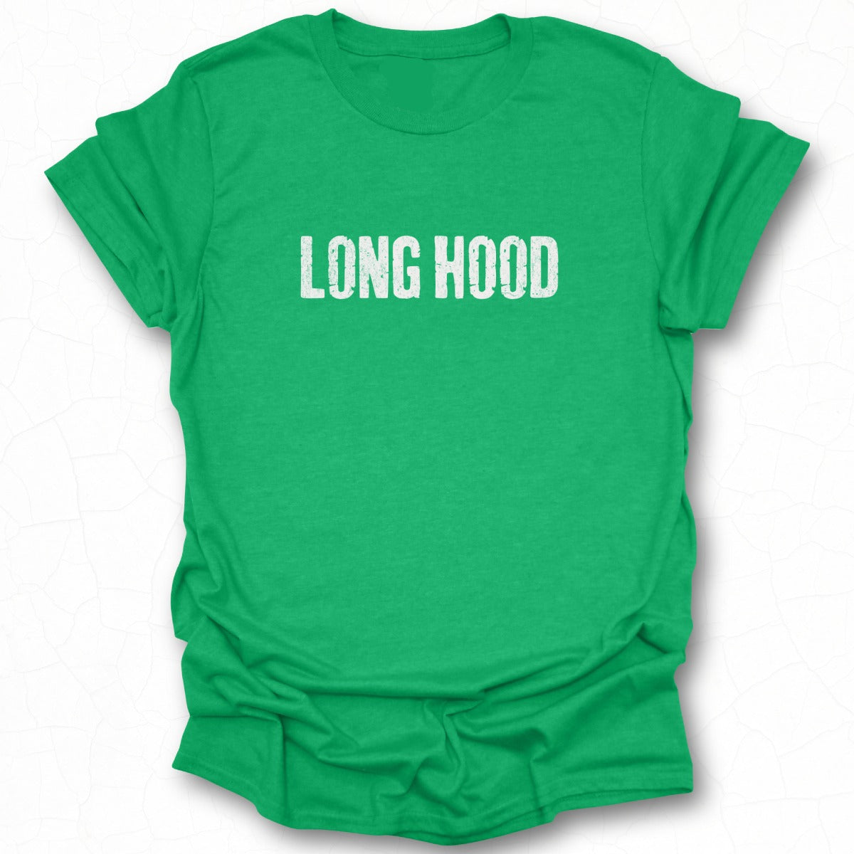 Long Hood Statement Tee Green T-shirt Product