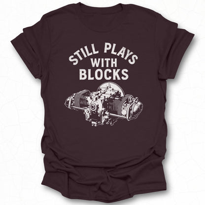 Still Plays With Blocks Graphic T-shirt