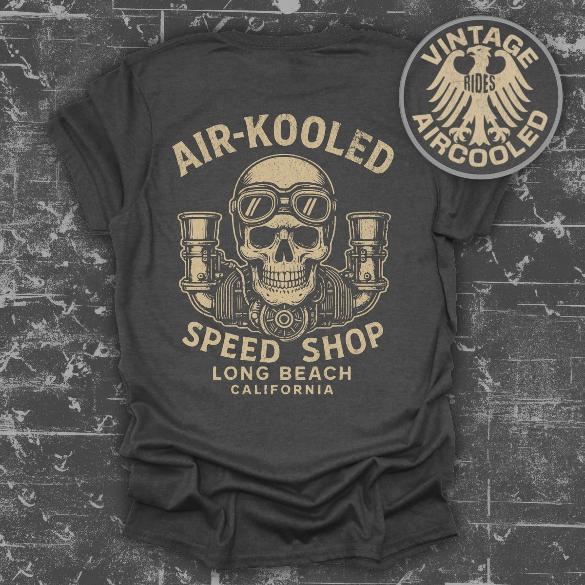 Air-Kooled Speed Shop Long Beach California shirt