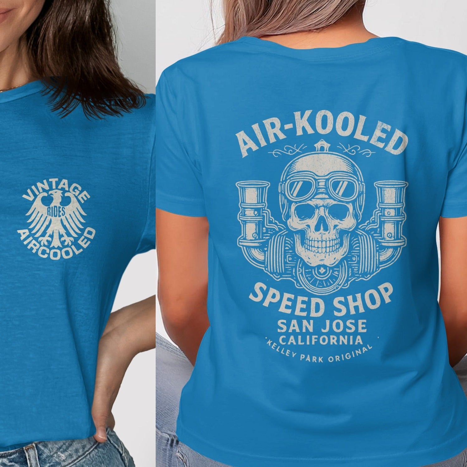 Vintage Aircooled San Jose California T-shirt product