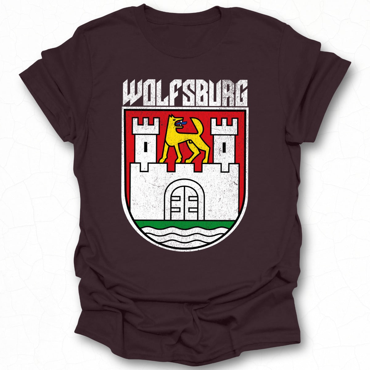 Wolfsburg Coat of Arms Graphic T-Shirt product