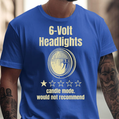 6-Volt Headlights Candle Mode Not Recommend product type