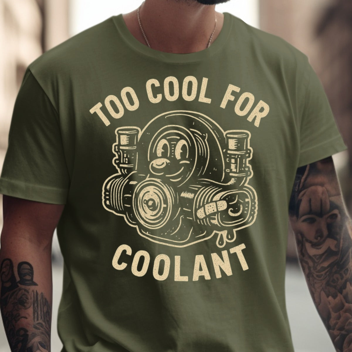 Too Cool for Coolant Graphic T-shirt product