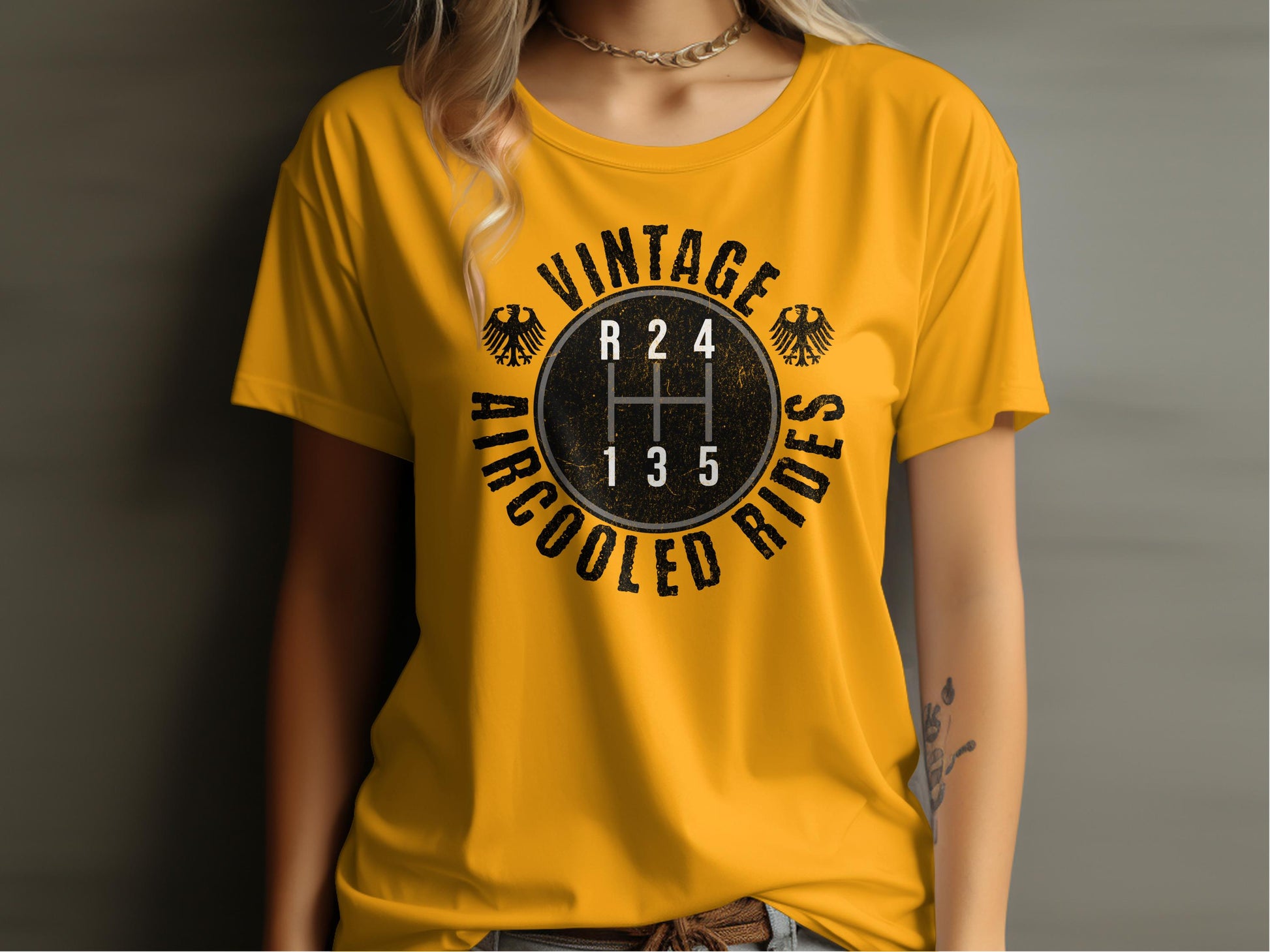 Vintage Aircooled Rides Graphic Tee product